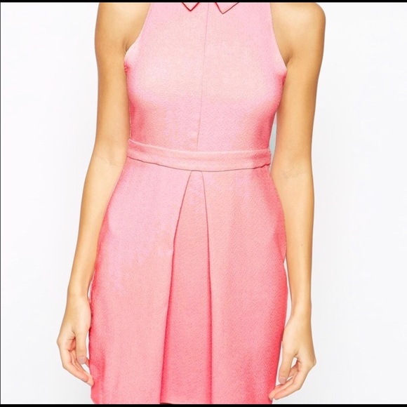 ASOS pink skater dress - Picture 2 of 8